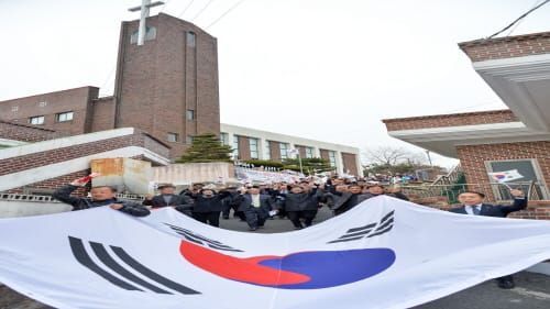 세도면 청포교회 삼일운동 100주년 기념식 가져 post image