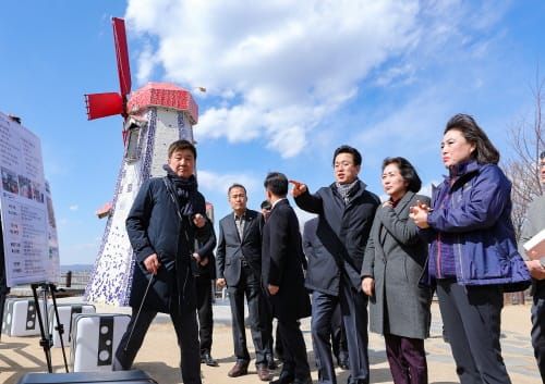 허태정 대전시장, 뉴딜사업 현장 살피고, 청년 구직자들과 대화 post image