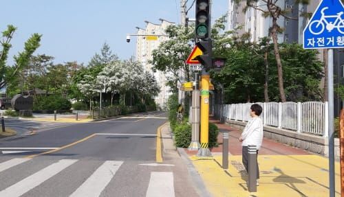대전시, 횡단보도 보행신호 음성안내 장치 설치 post image