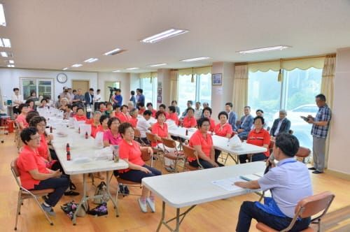 박정현 부여군수, 홍산면 주민자치센터에서 현장소통 post image