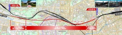 경부고속선(KTX) 안전취약 구간 선형개량공사 시행 post image