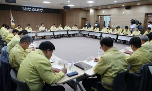 “전시에 준해 ASF 차단방역 총력” post image