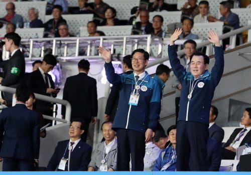 양승조 지사, 제100회 전국체전 개회식 참석 post image