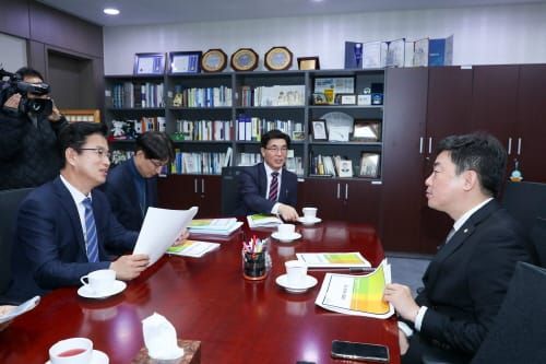 허태정 시장, 잇따른 국회 방문, 국비 확보 총력전 post image