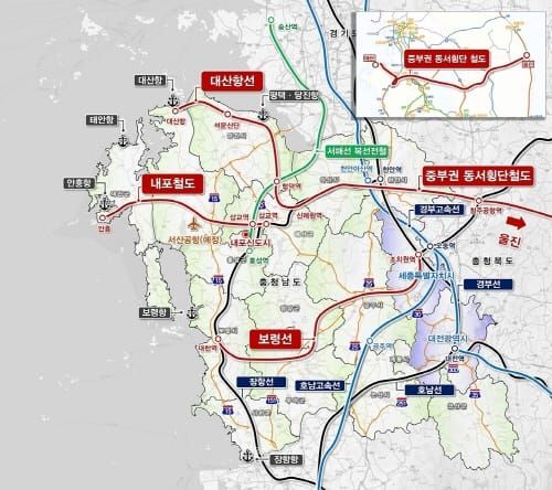 부여 충청산업문화철도, 제5차 국토종합계획 최종 반영 post image