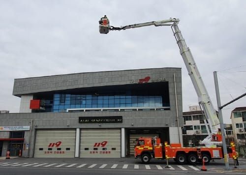 대전소방, 국내 최대 높이 70m굴절고가차 도입 post image