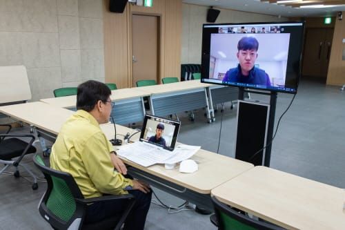 최교진 교육감, ‘원격수업지원단과 온라인 간담회’ post image