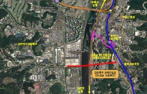 ‘대덕특구 동측진입로 개설, 동서축 도로망 구축’… 설계착수 post image