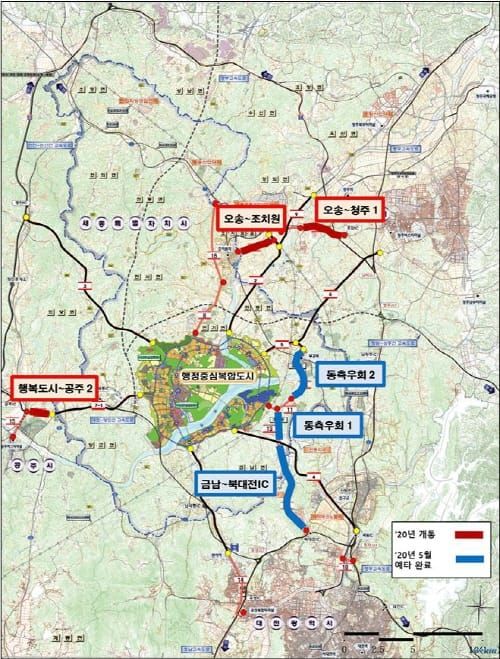 ‘충청권 광역상생발전 위한 광역도로망 구축 순항’ post image