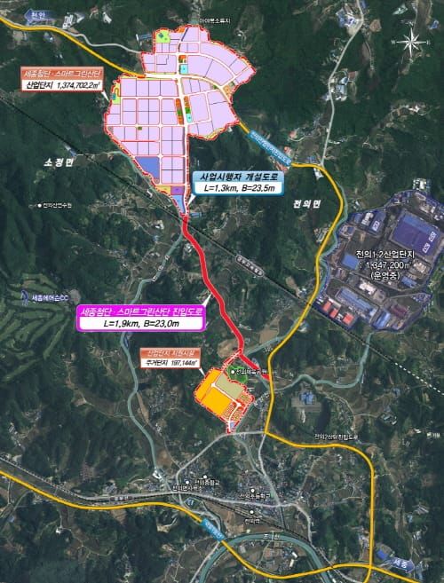스마트그린산단 진입도로 ‘4차로’ 넓어진다 post image