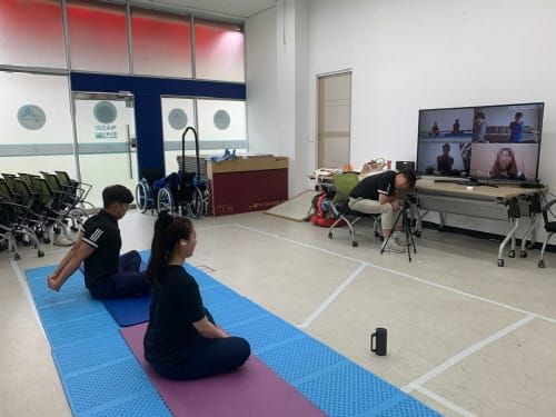 ‘실시간 화상 연결’생활체육 라이브로 즐겨요 post image