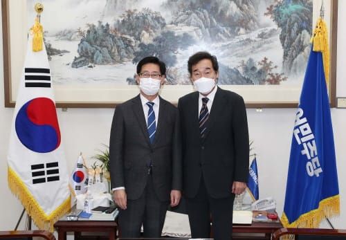 이낙연 대표 찾아 ‘충남 현안 지원’ 요청 post image