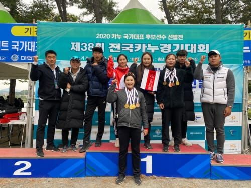 부여군청 카누팀, 제38회 전국카누선수권대회 post image