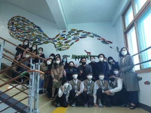 ‘벽화로 그린 행복학교 완성’ post image