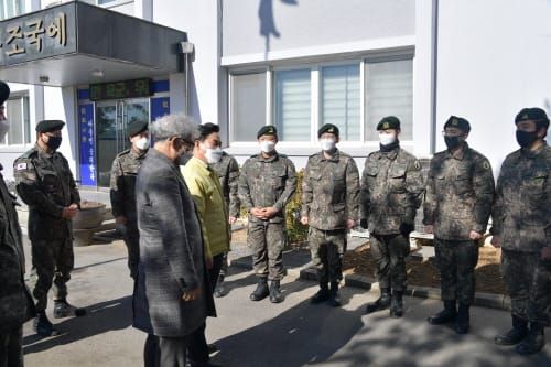 박정현 부여군수, 설 명절 맞아 군경 위문 post image