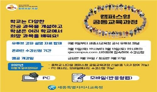 정부혁신 우수사례 ‘캠퍼스형 공동교육과정’ 드디어 시작! post image