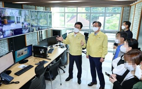 대전시, 전민동 주민들과 LH연구원 생활치료센터 현장 점검 post image