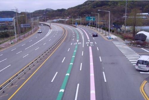대전시, 교차로에 색깔 유도선 확대 설치 post image