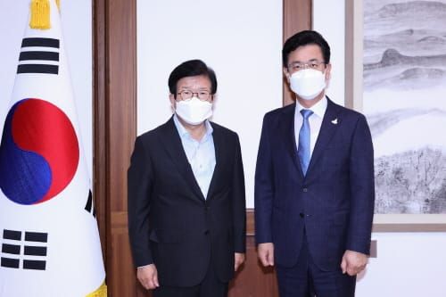 허태정 대전시장, 국비확보 위해 국회 방문 ‘동분서주’ post image