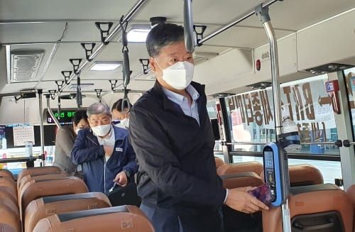 박무익 행복청장, 현장 첫걸음으로 광역교통망 점검 post image