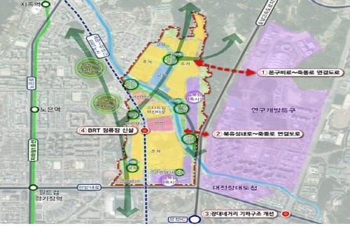 ‘2. 4. 부동산 대책’ 대전권 신규 택지로 유성 죽동 선정 post image