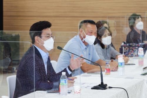 허태정 시장, 화상경마장 주변 주민들과 허심탄회 post image
