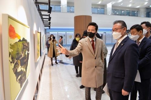 다움아트홀 6차 전시회 ‘충남ART_21 맞이전’ 개최 post image