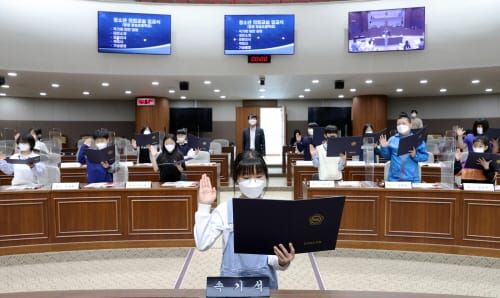 충남도의회, 청양 청송초 학생 대상 ‘청소년 의회교실’ 개최 post image