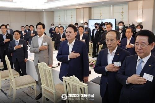이장우 대전시장, 대통령과의 간담회 현안건의 post image