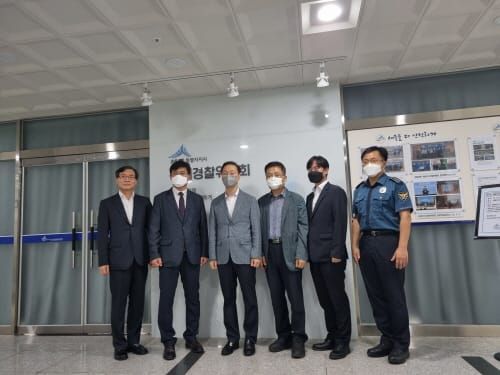 손장목 신임 세종경찰청장, 세종자치경찰위 방문 post image