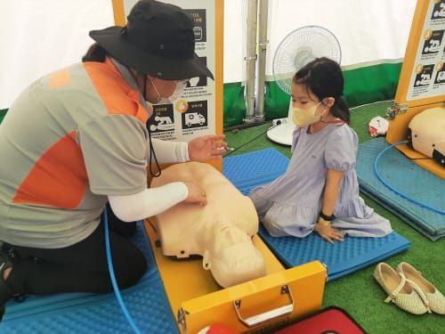 보령해양머드박람회 소방안전체험 인기 만점 post image