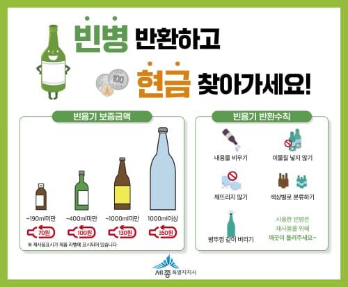 보증금 돌려받고 자원순환 동참하세요! post image