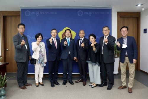 유럽한인총연합회 회장단 세종시의회 방문 post image
