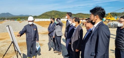 충남도의회 안건소위, 충남소방복합타운 현장점검 post image