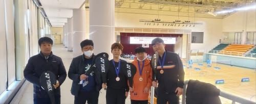 세종시 배드민턴 선수단, 값진 메달 성취 post image