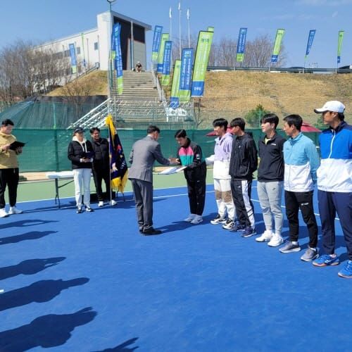 세종시청 테니스팀, 1차 한국실업테니스연맹전 우승 post image
