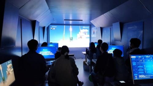 누리호 발사체험 시뮬레이터 운영 post image