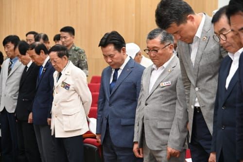 부여군, 6‧25전쟁 제73주년 기념식 거행 post image
