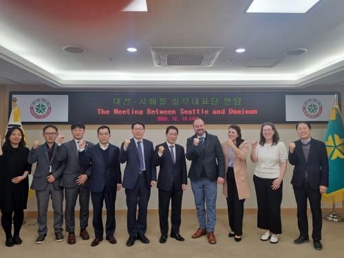 미국 시애틀시 대규모 경제사절단 대전에 온다 post image