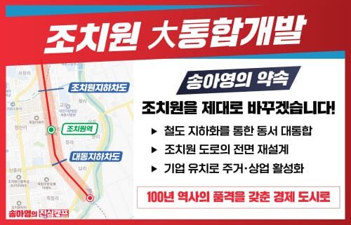 송아영 예비후보, “조치원 大통합개발 하겠다” post image