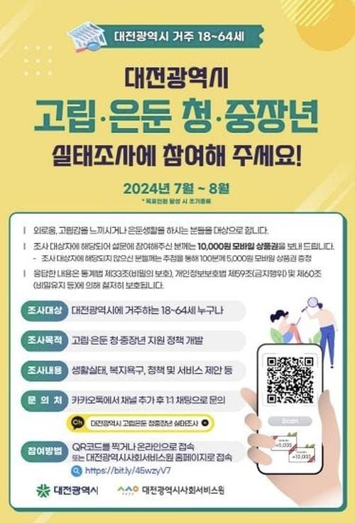 고립-은둔 청, 중장년 실태조사 post image