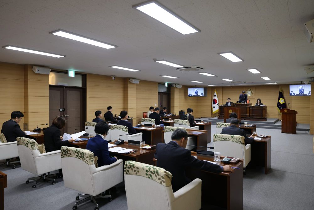부여군의회, 2025년 첫 제290회 임시회 개회 post image
