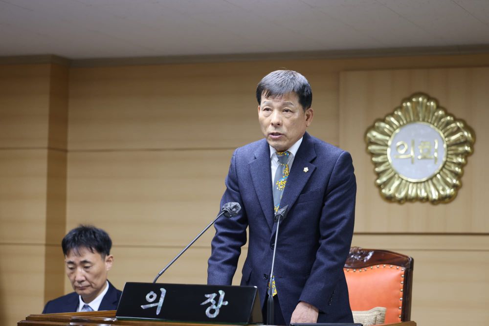 부여군의회, 제291회 임시회 개회 post image