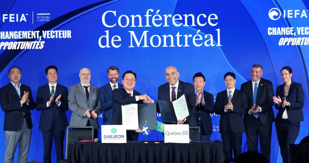 대전시, 퀘벡주 정부와 연구·혁신 협력 협약 체결 post image