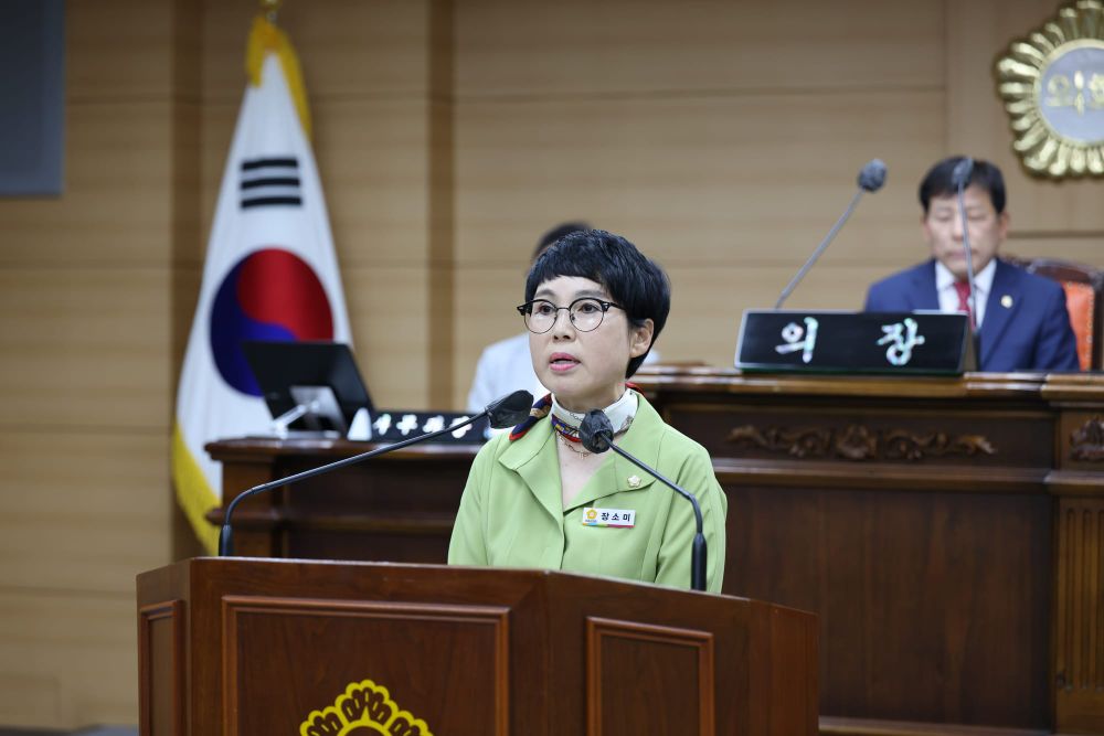부여군의회 장소미 의원 5분 발언... “부여의 밤, 이제는 야간경관 관광도시로 도약해야” post image