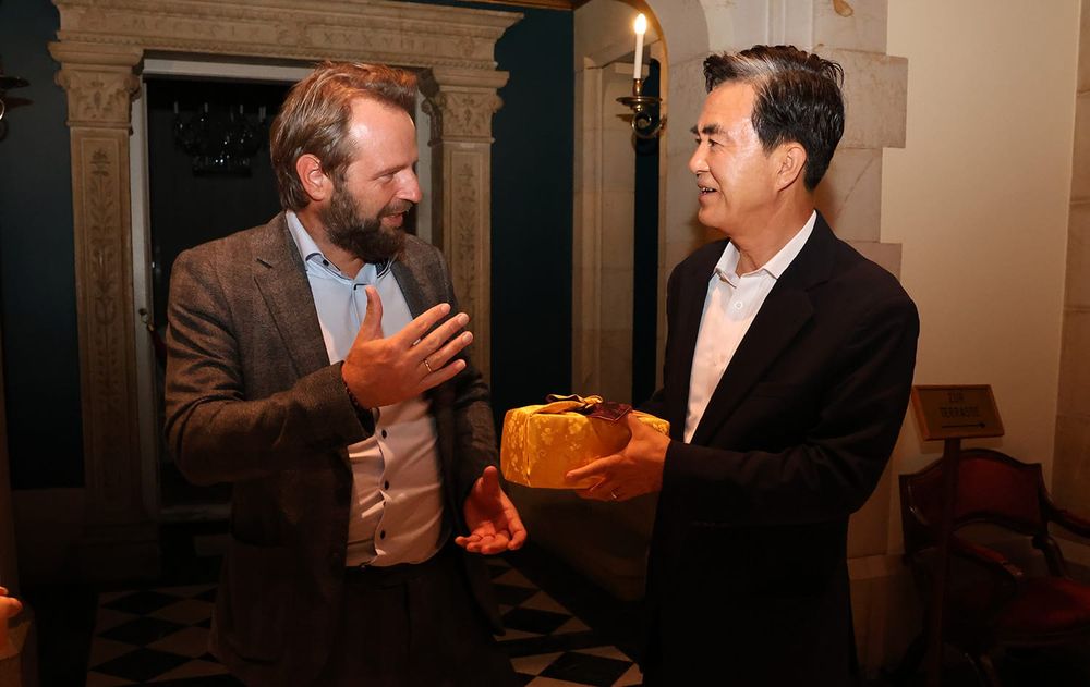 충남 스타트업 손잡은 독 기업과 협업 논의 post image