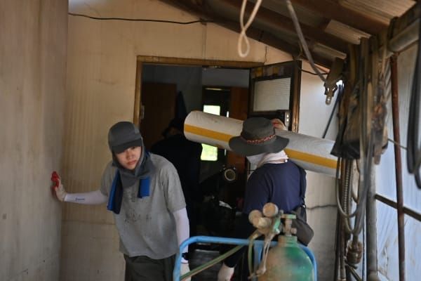 충남도 대변인실 폭우 피해 복구 힘 보태 post image