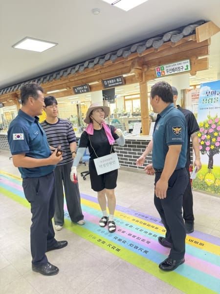 부여군-부여경찰서 ‘특이민원 발생 대비 합동 모의훈련’ 실시 post image