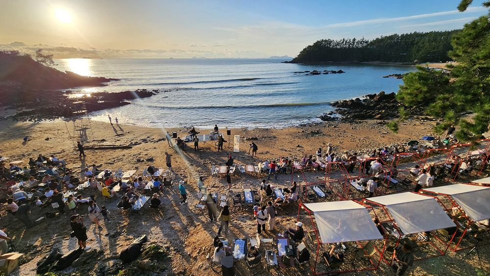 충남문화관광재단 ‘2025 서해 선셋 캠핑 페스티벌, 황홀한 선셋 다이닝과 낙화로 성황리 막 내려 post image
