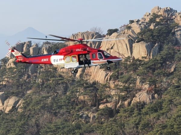 소방헬기, 산악·해상서 도민 지킴이 역할 ‘톡톡’ post image